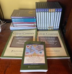 The Great Courses DVD's And Work Books