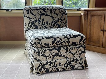Rolled Back Slipper Chair
