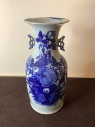 Blue And White Vase #3