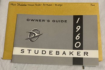 1960 Studebaker Owners Guide- All Models