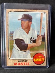 1968 Topps Mickey Mantle - M