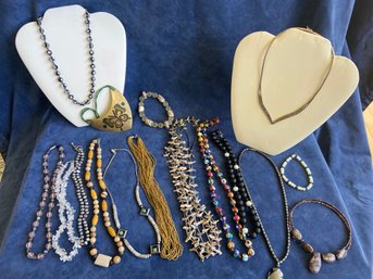 Beautful Colllection Of Beaded Necklaces Jewerly