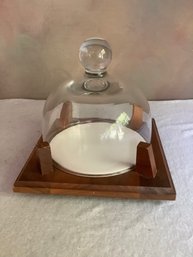 Vintage Cheese/Dessert Dish