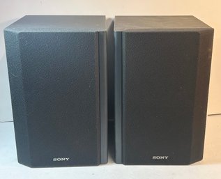 Pair Of Sony Speakers Model # SS-H700