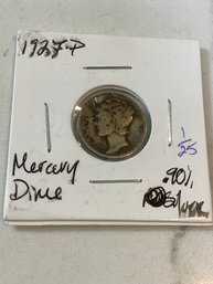 1927 P Mercury Dime .90 Silver 150