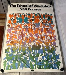 The School Of Visual Arts Poster Designed By Milton Glaser NYC Subway Poster