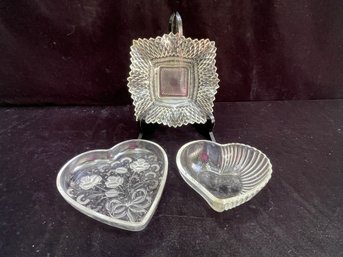 Pressed Glass Dish Lot