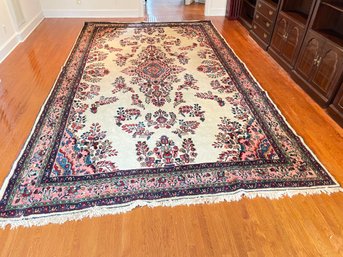 Vintage Room Size Persian Oriental Rug Carpet, Measures 111' X 192' (RF 7)