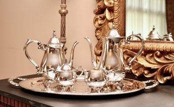 Oneida Silver Plated Set Of  Tea And Coffee Service Set