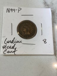 1899 P Indian Head Cent 151