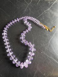 Attractive Purple / Lavender Acrylic Necklace