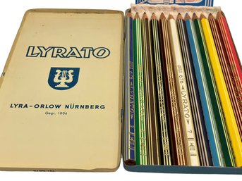 Lyrato - Lyra Colored Pencils In Metal Case, Made In Germany