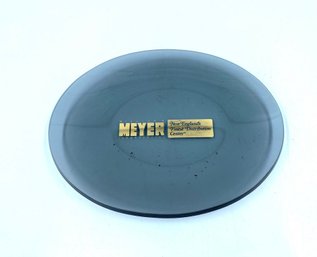 Vintage Smoked William B. Meyer Inc. Oval Dish