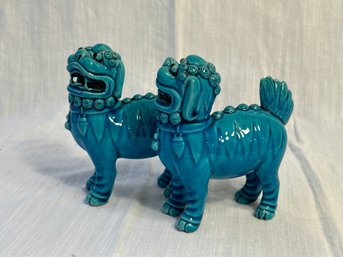 Pair Of Chinese Foo Dogs