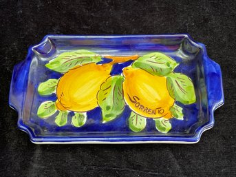 Sicilian Lemon Blossom Tray