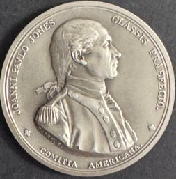 Comitia Americana Joanni Pavlo Jones Replica Pewter Medal