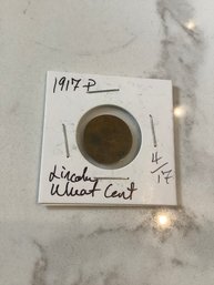 1917 P Lincoln Wheat Cent 153