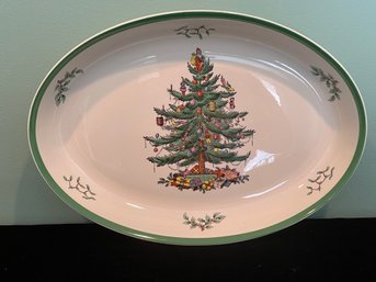 Spode Christmas Tree Oval Platter