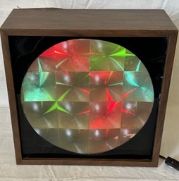 Awesome Vintage Mid Century Modern Sound Activated Disco Cube- 1970s Original!