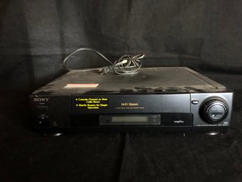 Sony HI FI Stereo VCR Player