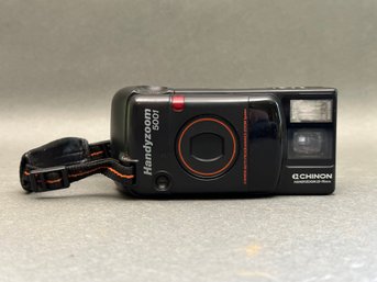Vintage Chinon HandyZoom 5001 Camera Made In Japan, 1989