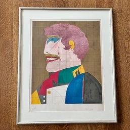 A Richard LindnerSigned And Numbered Lithograph- 119/250