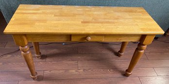 One Drawer Console Table