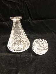 Crystal Bottle With Stopper