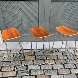 A Trio Of The Nuevo Kees Counter Stool - Retail $460 Each - Loc A