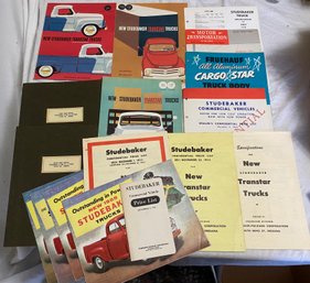 1955 Studebaker Marketing Material