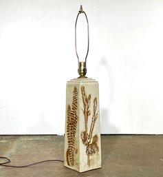 A Vintage Mid Century Ceramic Lamp