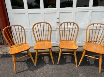 Set Of Four (4) Dining Chairs