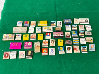 Small Lot Of Interesting Matchbooks Including Automotive And More