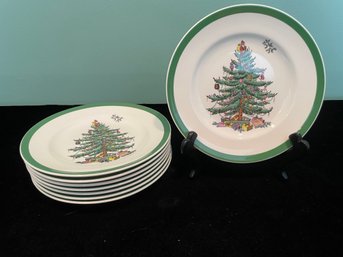 Spode Christmas Tree Salad Dishes