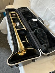 High End BERKELEY BRASS TROMBONE- Brand New In Case- Has Original $1020- Price Tag