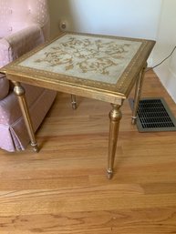 Lovely Gilt Accent Table