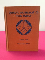 Junior Mathematics For Today Book #15