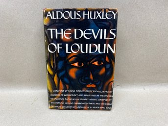 Aldous Huxley. The Devils Of Loudun. Vintage Hard Cover Book In Dust Jacket Published In 1953.