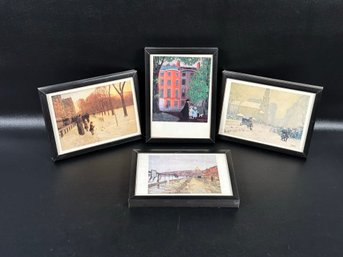 Four Petite Framed Fine Art Prints Of Boston Locations