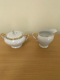 Vintage Milady Sugar And Creamer Dishes