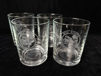 Mill River Country Club Rock Glasses