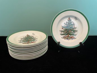 Spode Christmas Tree 8' Dinner Plates