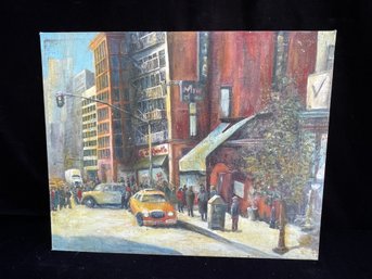 Painting Of City Scene