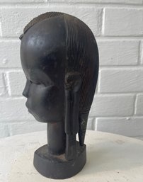 Small Vintage Finely Carved African Bust