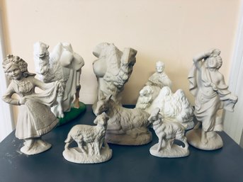 Ceramic Nativity Set