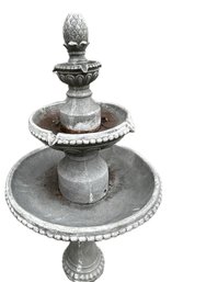 Garden Fountain Faux Stone