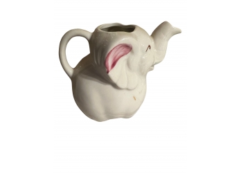 Cute Ceramic Elephant Creamer/pitcher