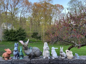 The Bunny Brigade - Collection Of Garden Bunny's