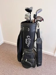 Golf Lot #3 - Calloway Golf Bag And Misc Clubs (D)