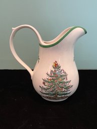 Spode Christmas Tree Ceramic Water Jug Pitcher